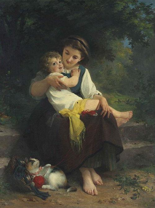 母与子图片,温馨瞬间，定格亲子情深